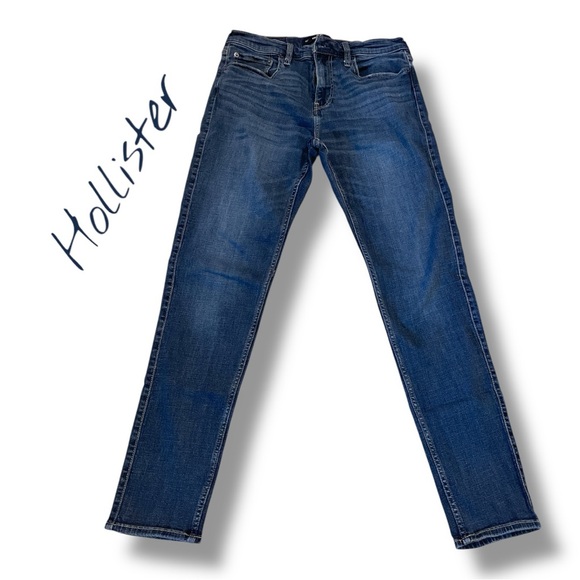 Hollister Athletic Skinny Jeans 32” x 34” - Picture 1 of 6